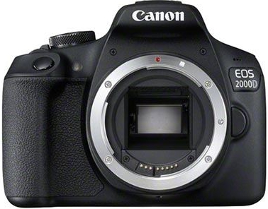 CANON EOS 2000D Body (mit Zugabe)