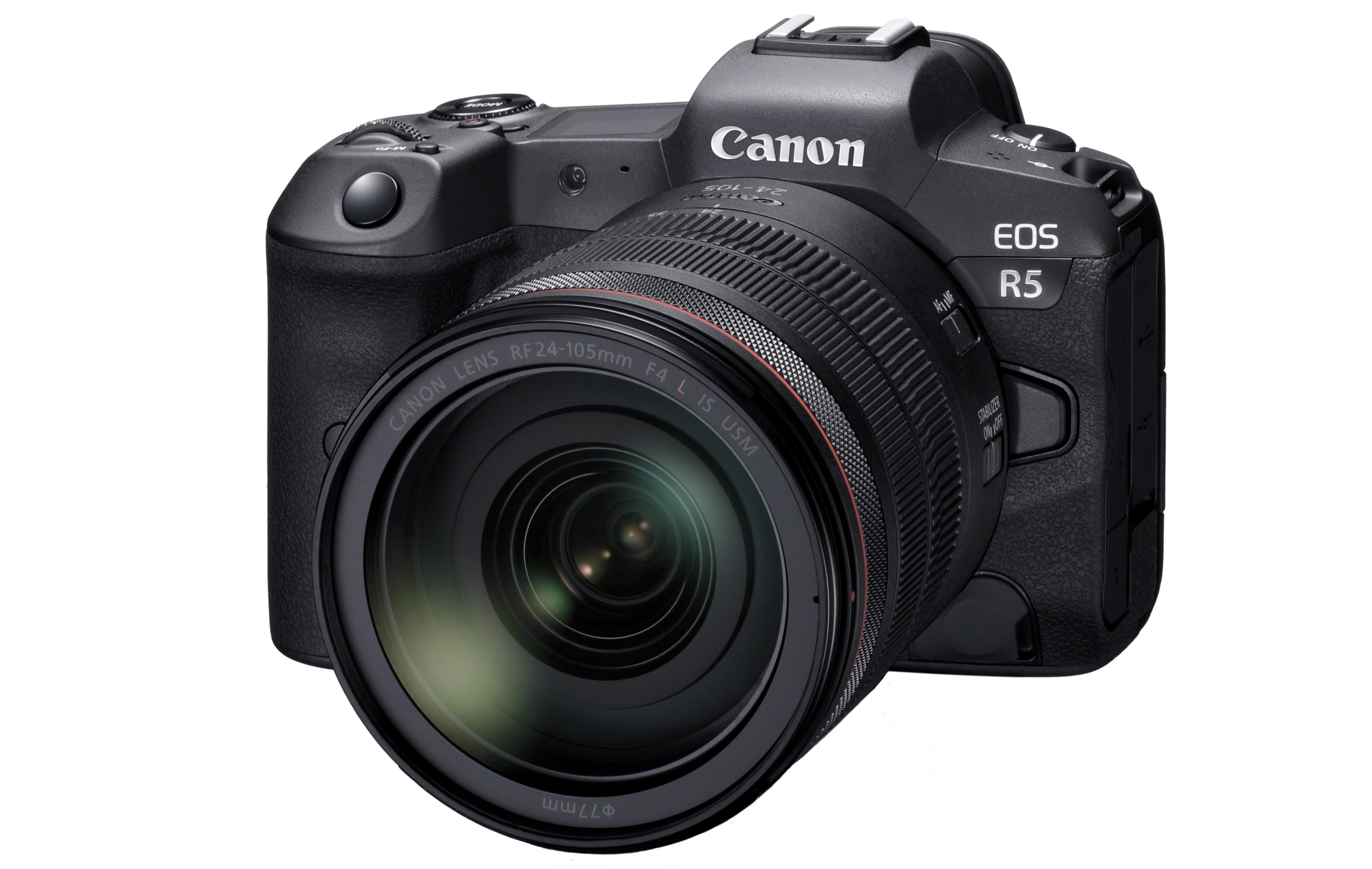 CANON Eos R5 Kit mit RF 24-105 1:4 L IS USM (mit Zugabe)