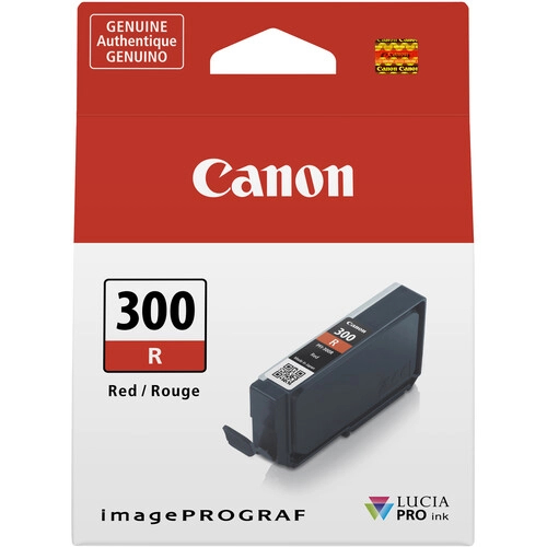 CANON PFI-300R Tintenpatrone rot für imagePROGRAF PRO-300