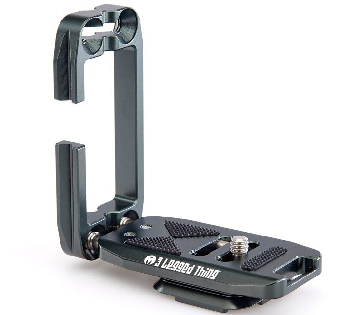 3 LEGGED THING Ellie Short L-Bracket Base Peak Design kompatibel grau