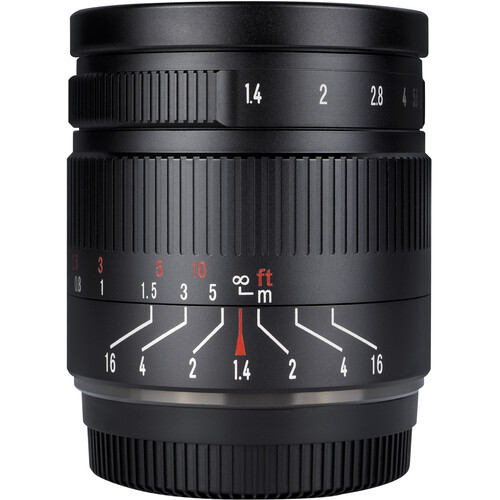 7ARTISANS 55mm 1:1.4 II Nikon Z (APS-C) schwarz (Manual Focus) (mit Zugabe) Image