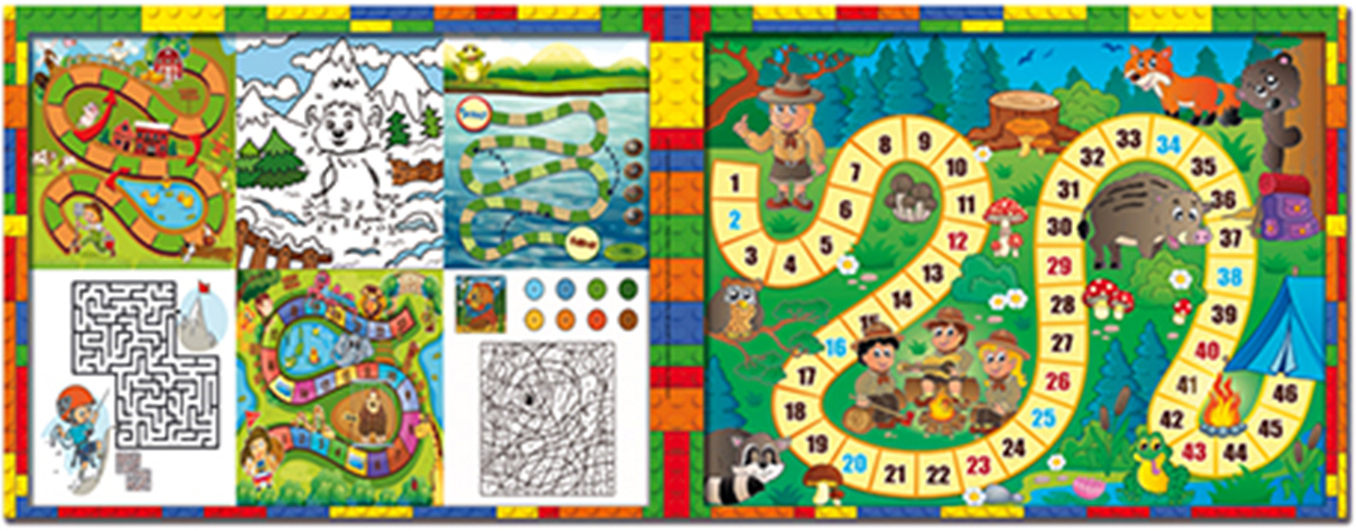 BESOIN Bildmappe Spiel 18X24/18X27/20X30 100 St.