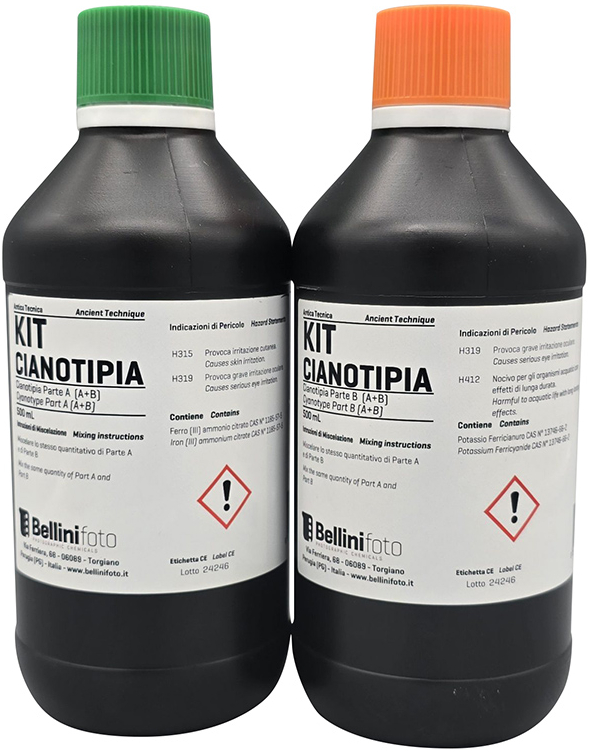 BELLINI Cyanotype Kit 500ml Part A + 500ml Part B