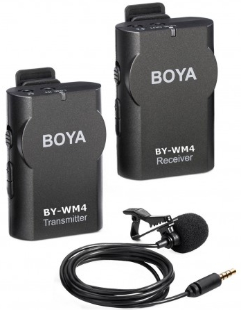 BOYA WM4 Pro K1 Funkmikrofonsystem mit Lavalier Mikrofon