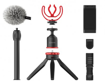 BOYA VG330 Vlogging Kit (Stativ/Mikrofon) - 6971008026993 