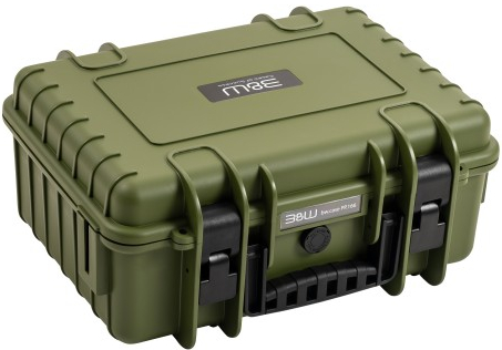 B&W Koffer Typ 4000 RPD (variable Facheinteilung) grün