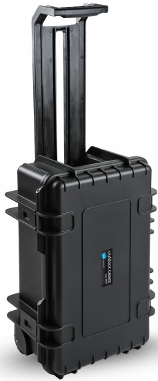 B&W Koffer Typ 6600 RPD (variable Facheinteilung) mit Trolley schwarz