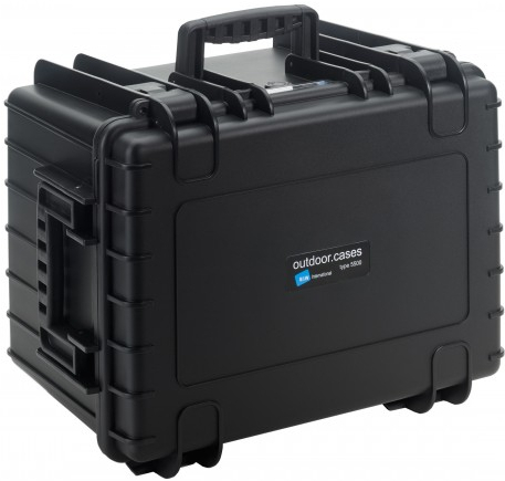 B&W Koffer Typ 5500 RPD (variable Facheinteilung) schwarz