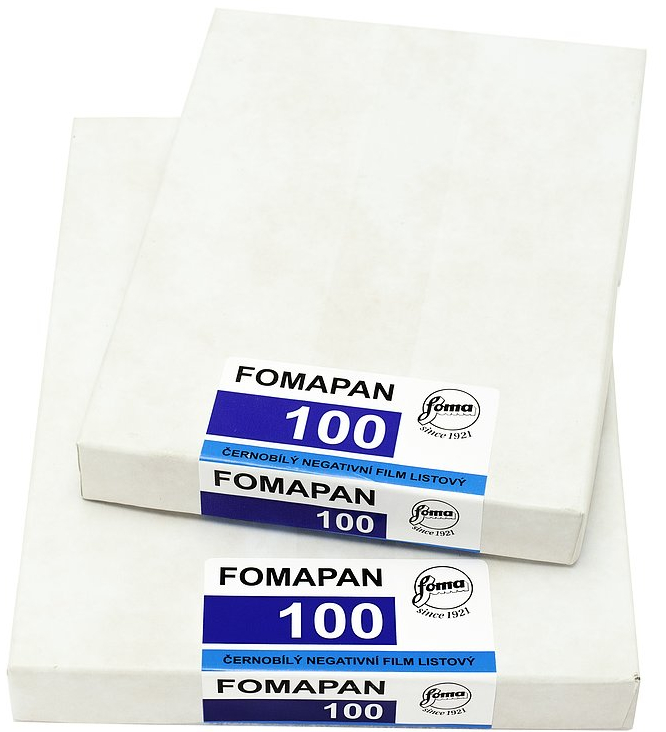 FOMA Fomapan 100 Plan Film 8x10 Inch 50 Blatt