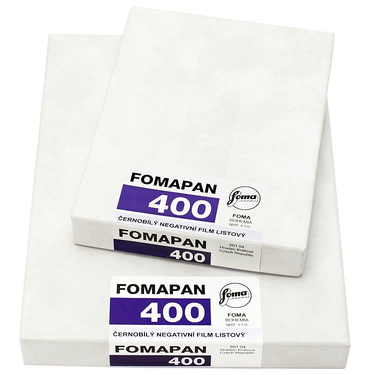 FOMA Fomapan 400 Plan Film 5x7 Zoll 50 Blatt