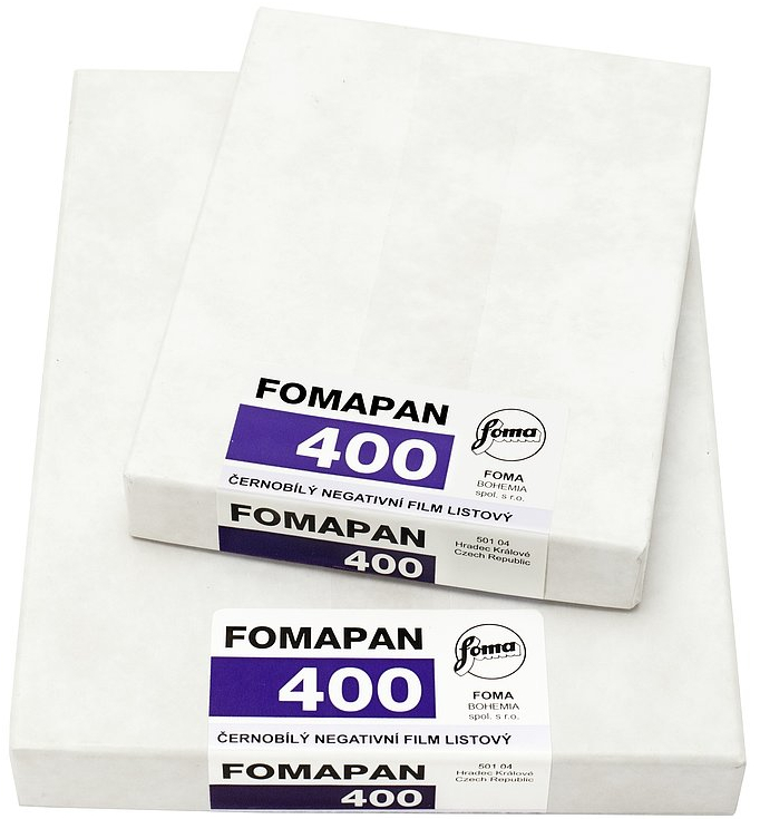 FOMA Fomapan 400 8x10 Inch 50 Blatt