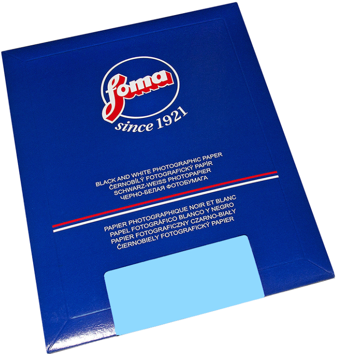 FOMA Fomapastel MG161 blau FB 20.3X25.4 cm 10 Blatt