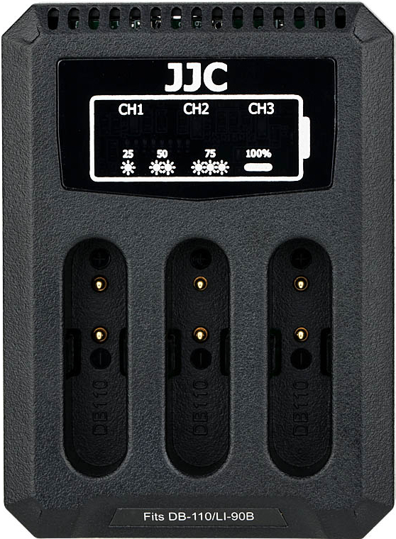 JJC Chargeur USB Multi Charger für DCH-DB110 (Ricoh DB-110 / OLY LI-90B) (Angebot)