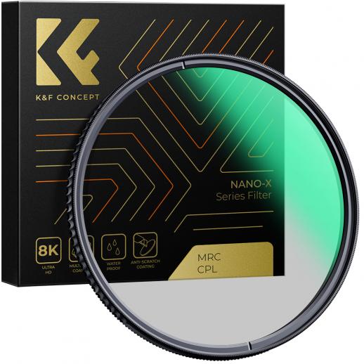 K&F Concept Filter magnetisch CPL Nano X D72mm (Angebot) Image