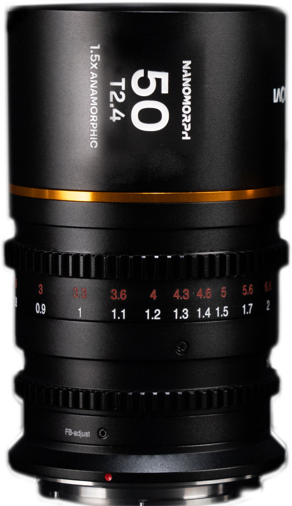 LAOWA 50mm T2.4 1.5X S35 Nanomorph (Amber) Sony E