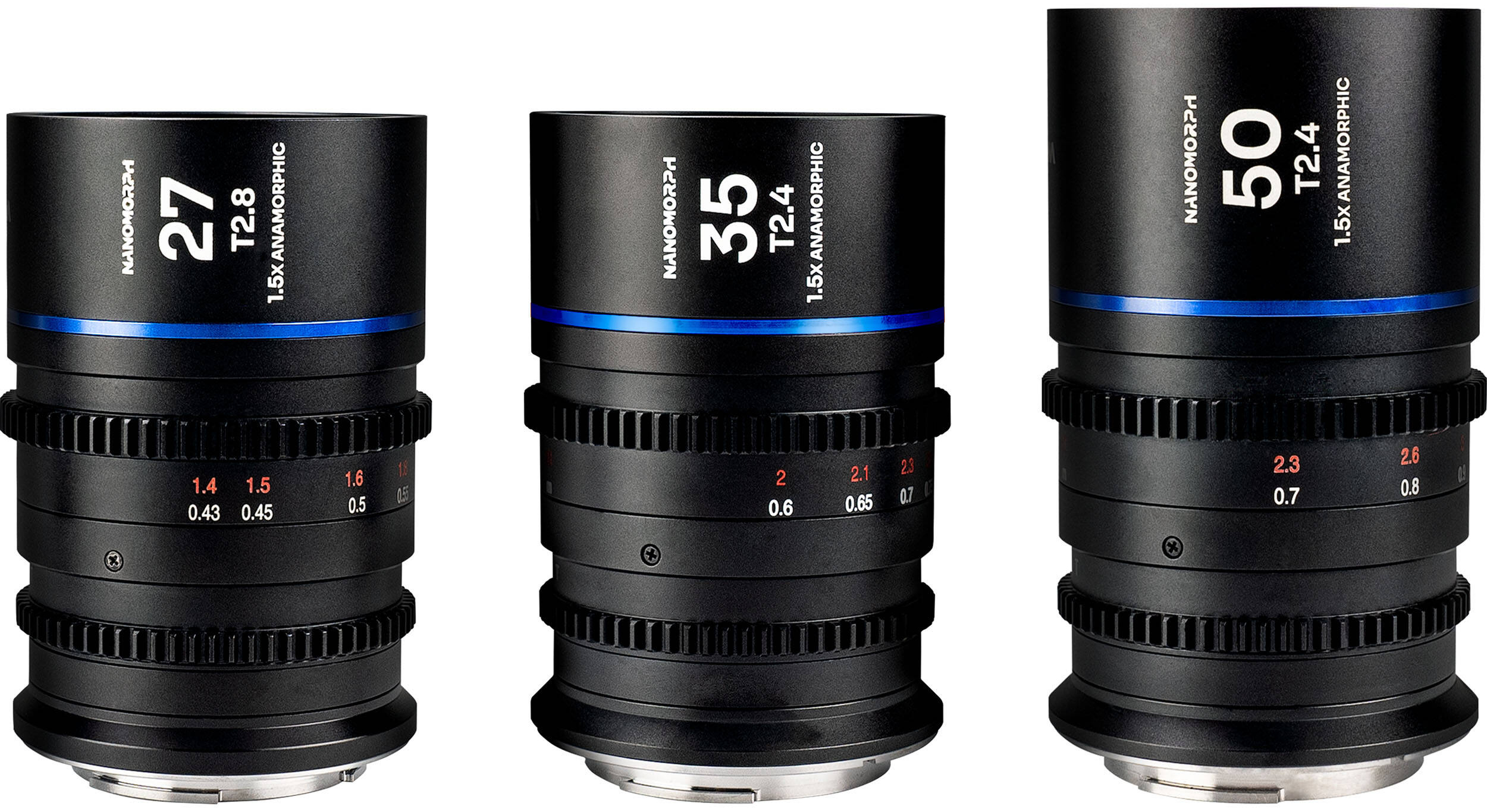 LAOWA 27/35/50mm S35 Nanomorph Kit (Blue) Sony E