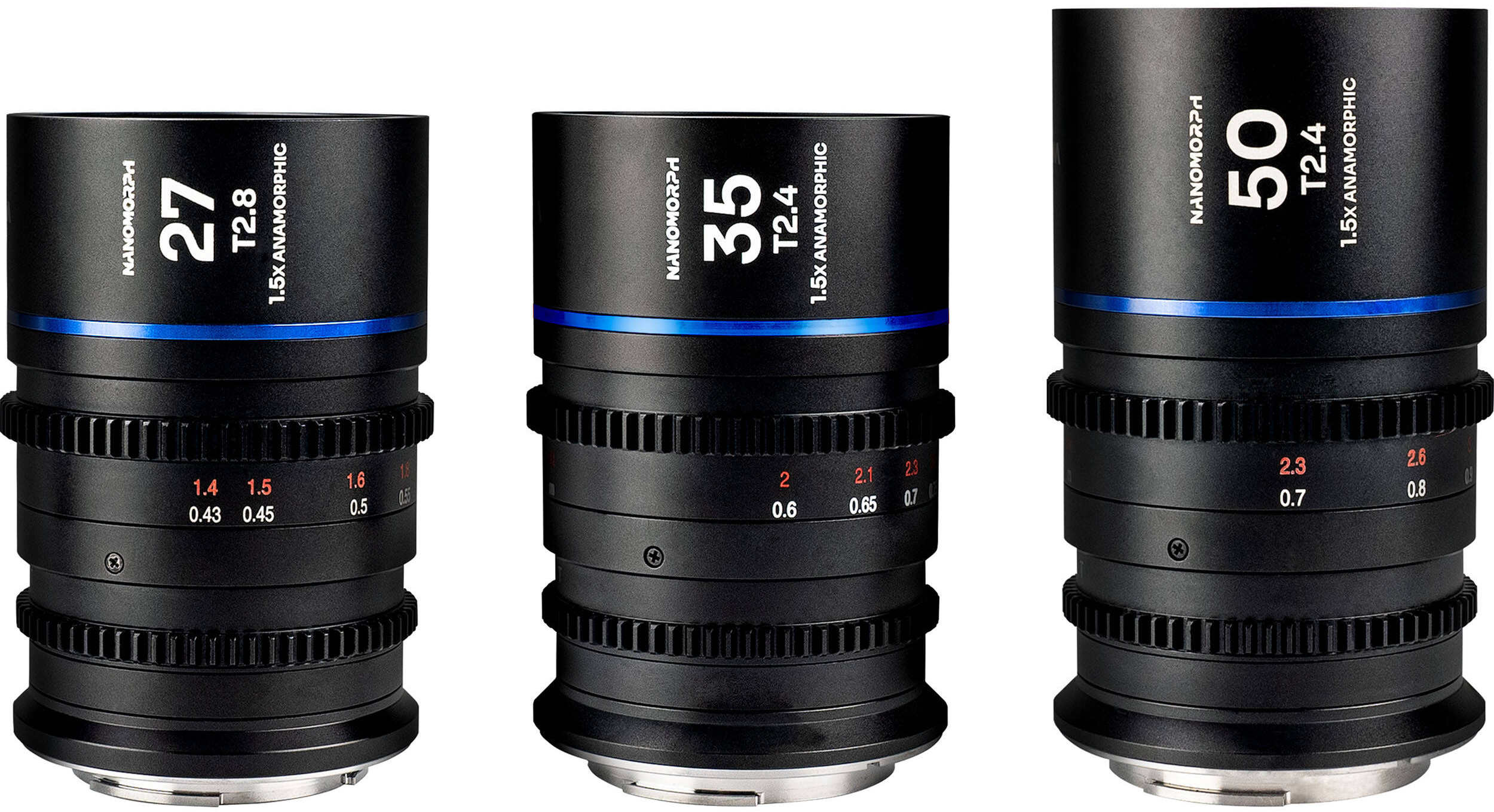 LAOWA 27/35/50mm S35 Nanomorph Kit (Blue) Fuji X