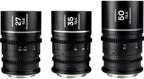 LAOWA 27/35/50mm S35 Nanomorph Kit (Silver) MFT