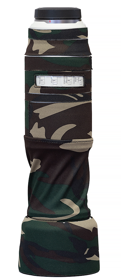 LENSCOAT Lens Cover für Canon 100-500 RF 1:4.5-7.1 Camouflage Forest Green Image