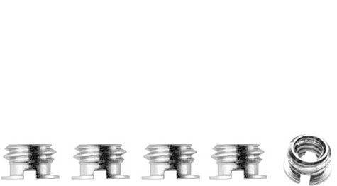 MANFROTTO 148KN Zwischengewinde 3/8 nach 1/4 (5 St.) #148KN