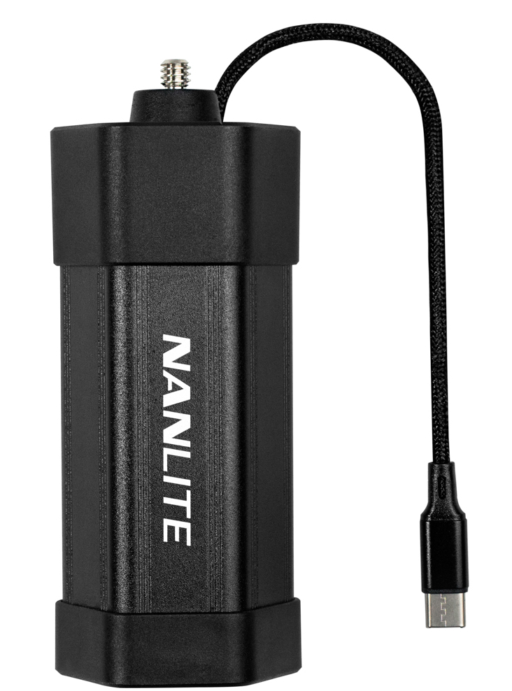 NANLITE Nanlite Battery Holder USB-C (für NP-F550) für Pavotube II 6C