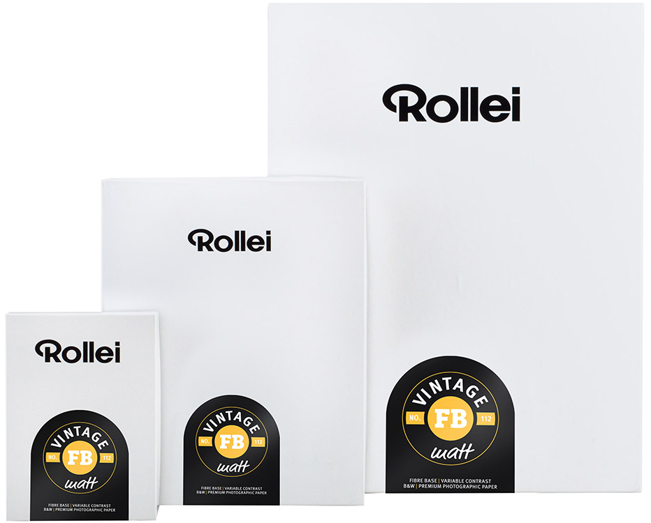 ROLLEI Papier Vintage 112 FB matt 24x30.5cm 10 Blatt