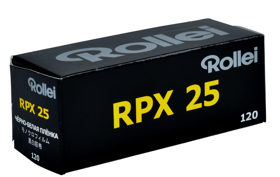 ROLLEI RPX 25 ASA 120 Schwarzweiss-Film