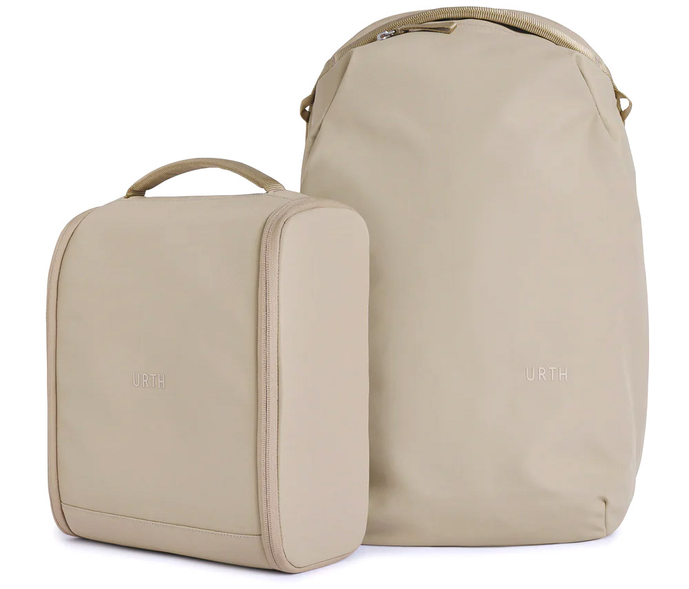 URTH Norite Rucksack 24L Modular Backpack beige + Insert (Angebot)