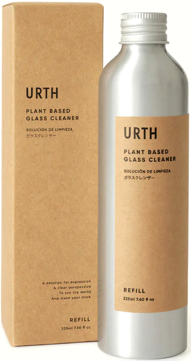 URTH Glass Cleaning Spray Refill (pflanzenbasiert) 225ml